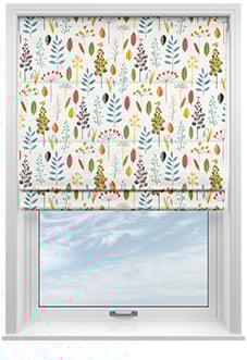 Amala, Poppy - Twist&Fit Roman Blind